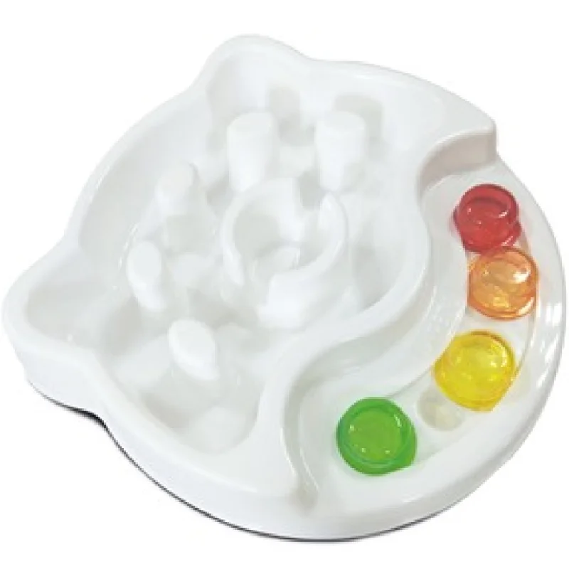 ultra-soft heated cat bed M Pets Tasty Viola Interactive Bowl for Dogs and Cats