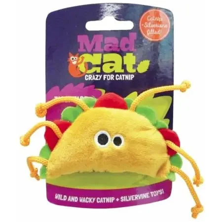 extra-soft cat blanket machine washable Mad Cat Tabby Taco Cat Toy