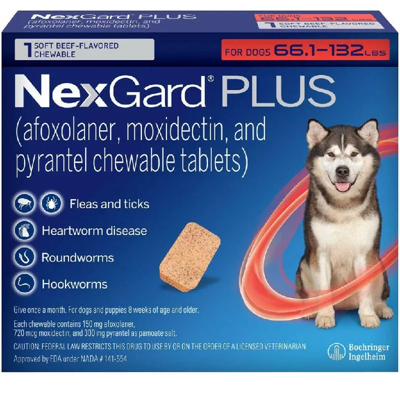 soft fleece guinea pig hideout NexGard PLUS Chews for Dogs (afoxolaner, moxidectin & pyrantel tablets) 66.1-132 lbs (Red Box) soft fleece guinea pig hideout NexGard PLUS Chews for Dogs (afoxolaner, moxidectin & pyrantel tablets) 66.1-132 lbs (Red Box)