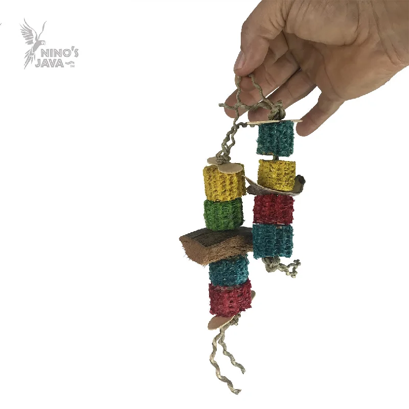 large aquarium cleaning kit Ninos Java Foot Toys for Birds 2 Pack