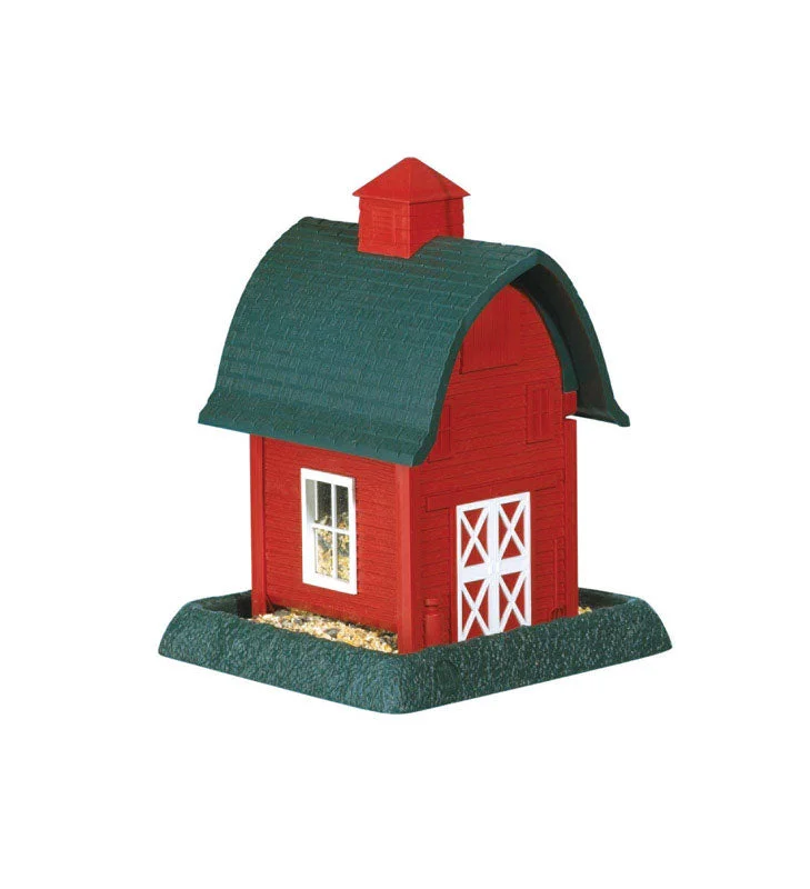 best outdoor dog kennel with shade North States Wild Bird 5 lb Plastic Hopper Bird Feeder 4 ports
