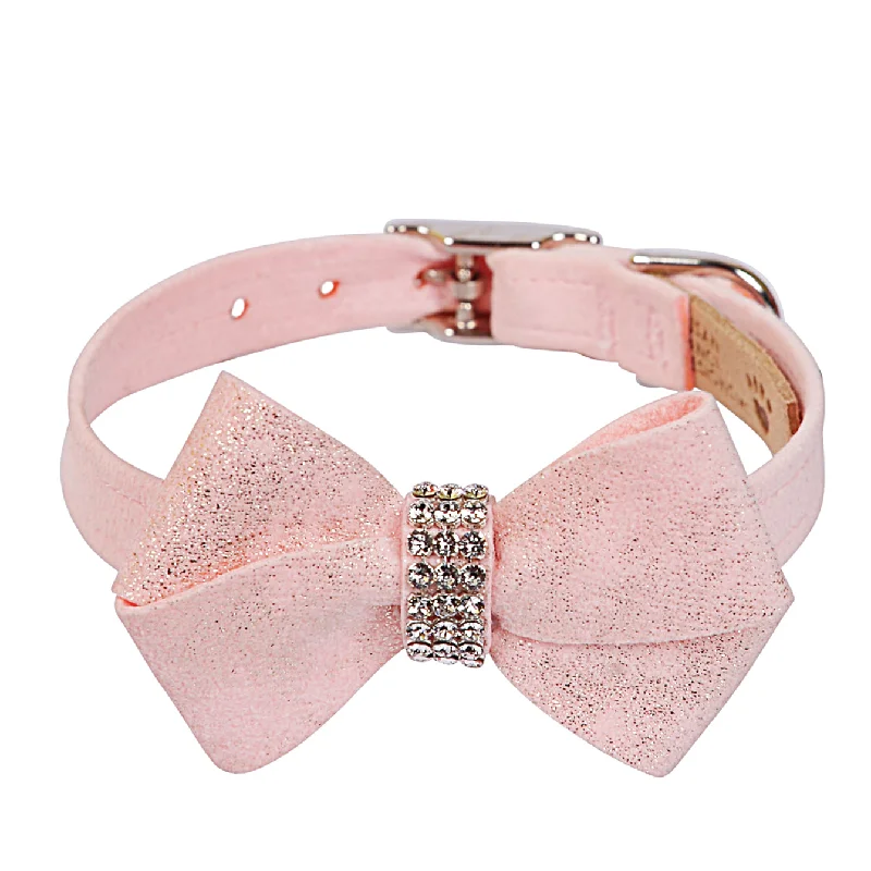bird swing perch for parrots Nouveau Bow Dog Collar