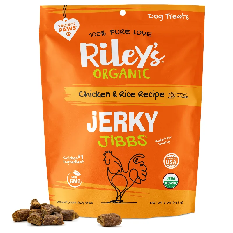 best automatic bird feeder outdoor Organic Chicken & Rice Jerky Jibbs (5oz)
