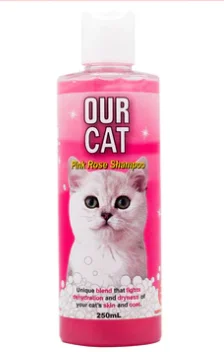 no-mess bird seed catcher tray Our Cat Pink Rose Shampoo 250mL
