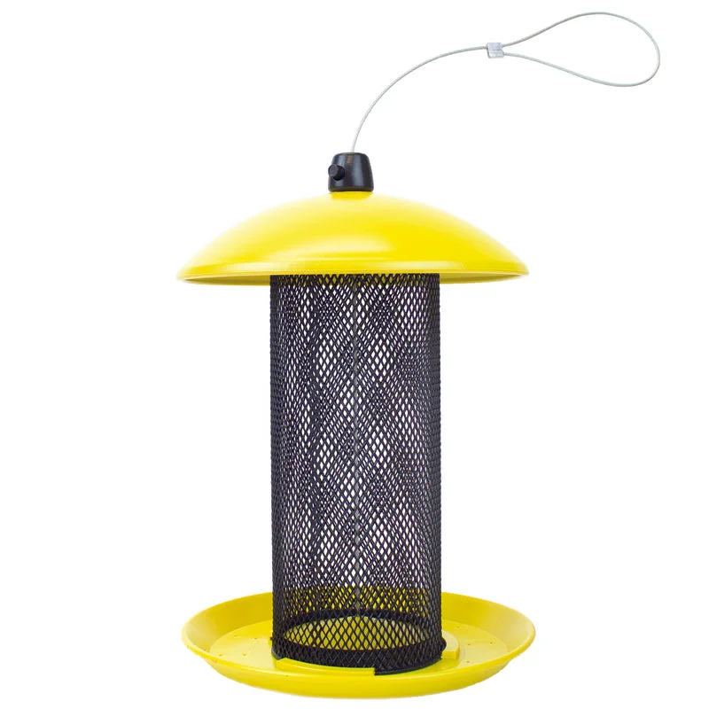 comfortable dog muzzle soft fit Perky-Pet Finch 1.5 lb Metal Mesh Bird Feeder