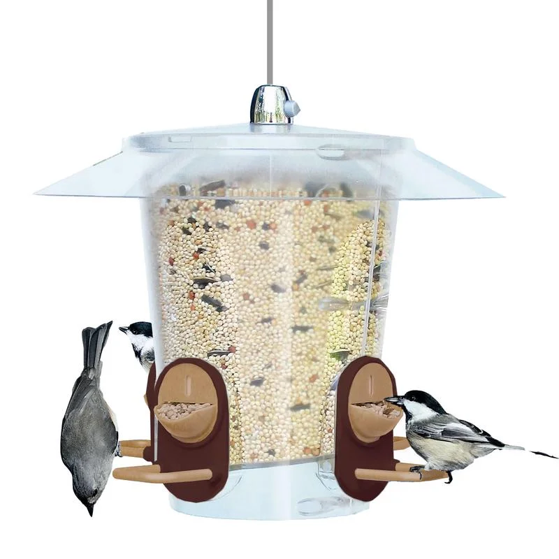 best betta fish tank setup Perky-Pet Wild Bird 2.25 lb Plastic Metro 2-in-1 Bird Feeder 4 ports