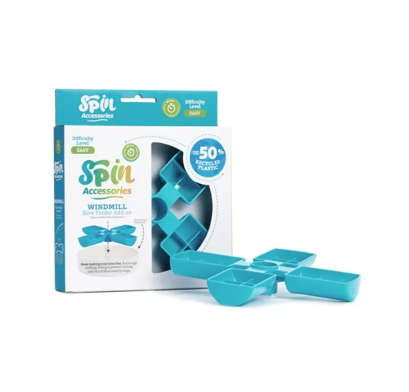 ferret hammock soft fleece Spin Interactive Feeder Accessories - 50% Recycled Plastic - Windmill Level1 Easy