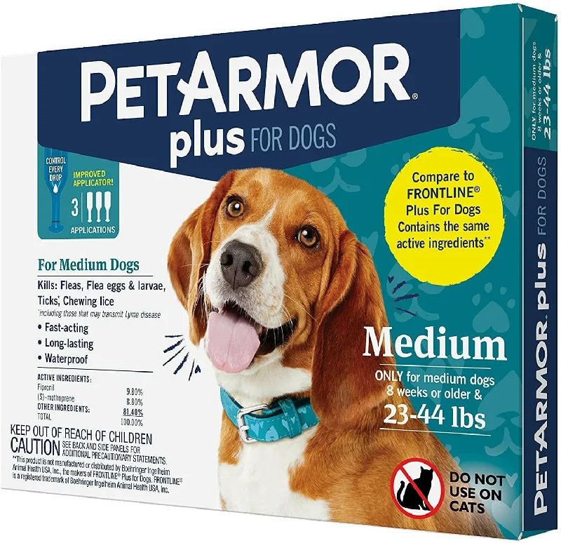 pet-friendly insect repellent for dogs PetArmor Plus Flea & Tick Spot Treatment for Dogs, 23-44 lbs pet-friendly insect repellent for dogs PetArmor Plus Flea & Tick Spot Treatment for Dogs, 23-44 lbs