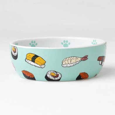 dog cooling bandana for hot weather PetRageous® Sushi Time 5" Dish
