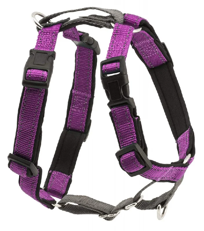 pet-friendly artificial grass for balcony PetSafe 3 in 1 Plum Dog Harness