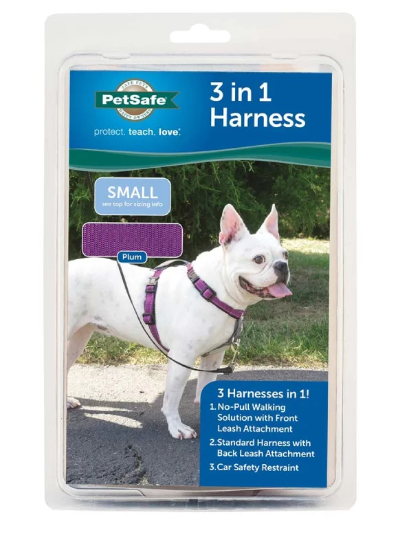 ceramic slow feeder bowl for dogs PetSafe 3in1 Dog Harness Plum 1ea/SM
