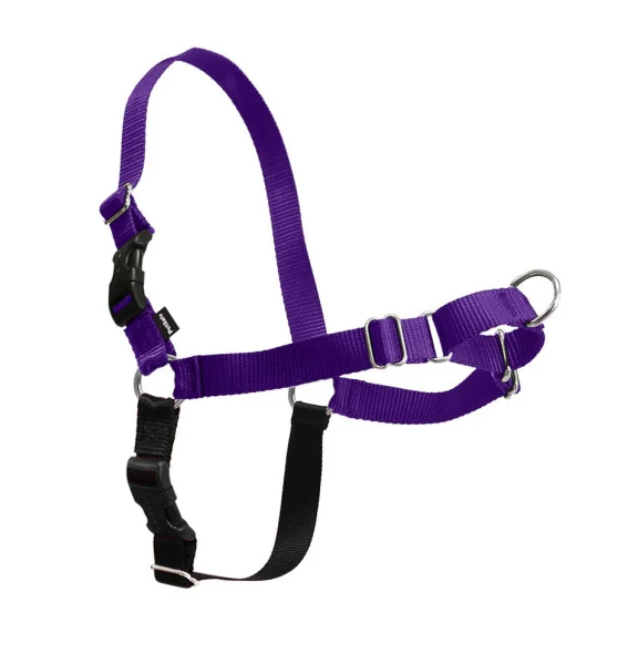 retractable dog gate extra tall PetSafe Easy Walk Deep Purple & Black Dog Harness