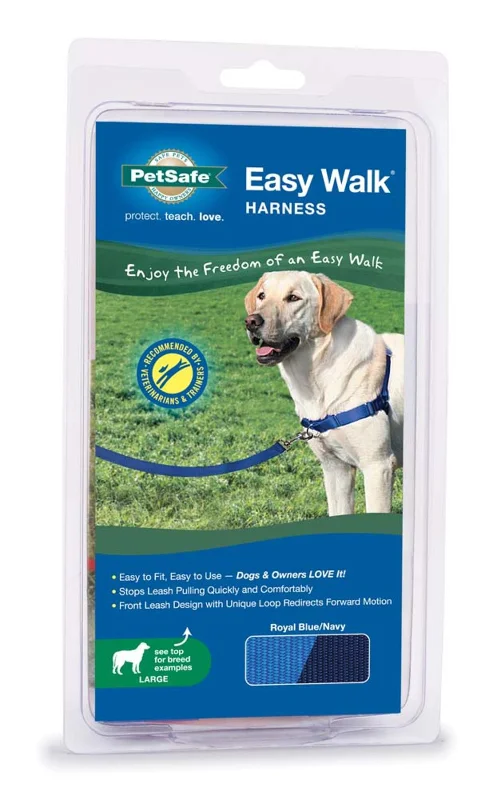 luxury pet bed for small dogs PetSafe Easy Walk Dog Harness Royal Blue/Navy 1ea/LG
