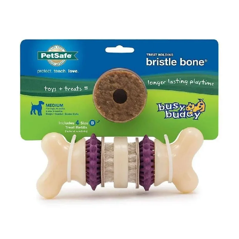 top-rated fish tank thermometer PetSafe® Busy Buddy® Bristle Bone® Dog Toys Medium