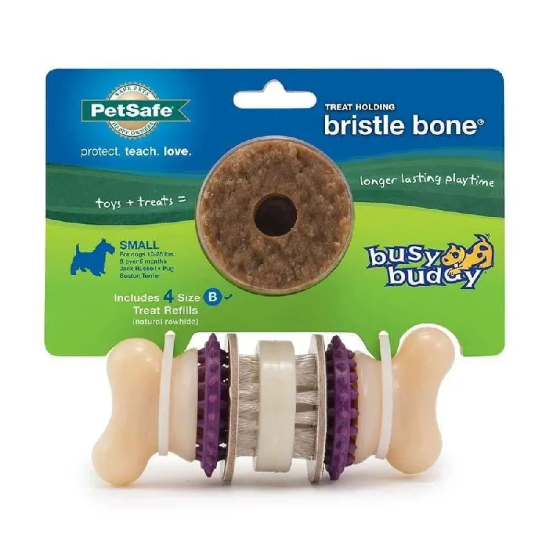 best slow feeder for giant dogs PetSafe® Busy Buddy® Bristle Bone® Dog Toys Small