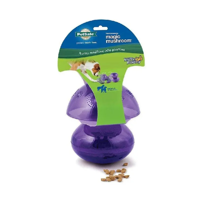 waterproof dog leash with handle PetSafe® Busy Buddy® Magic Mushroom™ Meal Dispensing Dog Toys Medium/Large