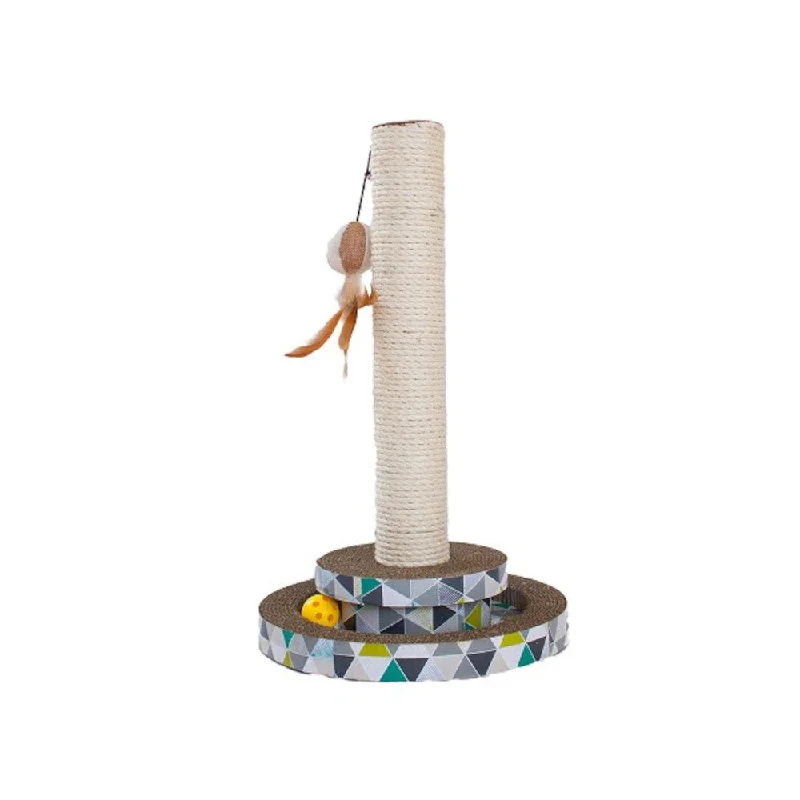 eco-friendly dog poop bags biodegradable Scratch and Play Tower Track Cat Scratcher