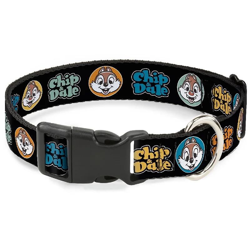 catnip toys for cats fun Plastic Clip Collar - CHIP & DALE Expression Bubbles Black/Multi Color catnip toys for cats fun Plastic Clip Collar - CHIP & DALE Expression Bubbles Black/Multi Color