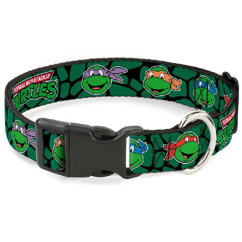 slow feeder dog bowl anti-gulping Plastic Clip Collar - Classic TEENAGE MUTANT NINJA TURTLES Turtle Faces Black/Green Turtle Shell slow feeder dog bowl anti-gulping Plastic Clip Collar - Classic TEENAGE MUTANT NINJA TURTLES Turtle Faces Black/Green Turtle Shell