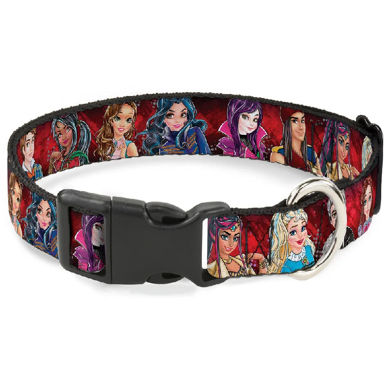 waterproof dog booties anti-slip Plastic Clip Collar - Descendants 11-Character Group Pose Reds/Gray waterproof dog booties anti-slip Plastic Clip Collar - Descendants 11-Character Group Pose Reds/Gray