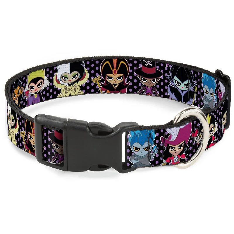 rabbit food pellets high fiber Plastic Clip Collar - Disney 11-Sweet Chibi Villain Poses Polka Dot Black/Lavender rabbit food pellets high fiber Plastic Clip Collar - Disney 11-Sweet Chibi Villain Poses Polka Dot Black/Lavender
