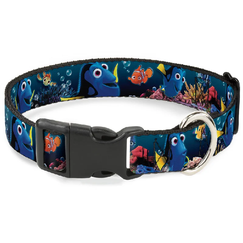 best cat treats for training Plastic Clip Collar - Dory Poses & Friends Under the Sea