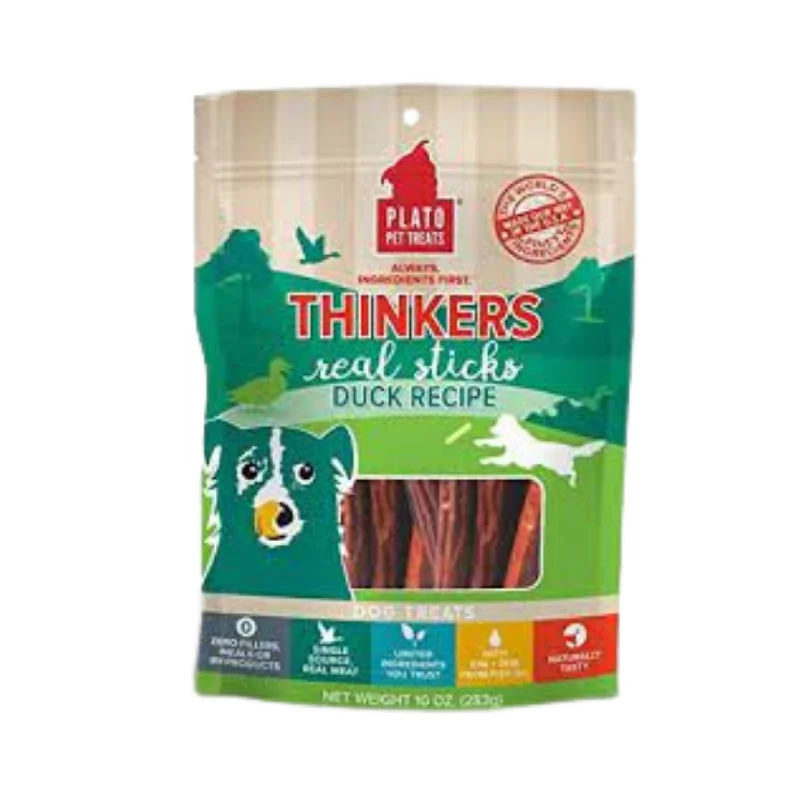 automatic dog feeder programmable Plato Thinker Sticks- Duck