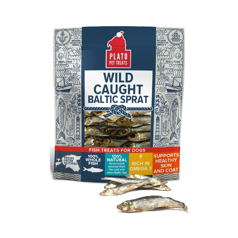waterproof dog booties anti-slip Plato Wild Caught Baltic Sprat