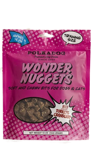rabbit bedding dust-free Polkadog Wonder Nuggets: Turkey & Cranberry