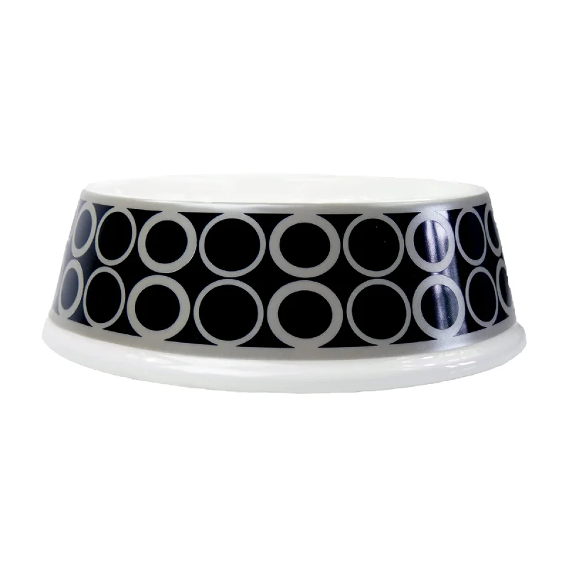 best eco-friendly cat litter H&R Porcelain Dog Bowl in Circular Black