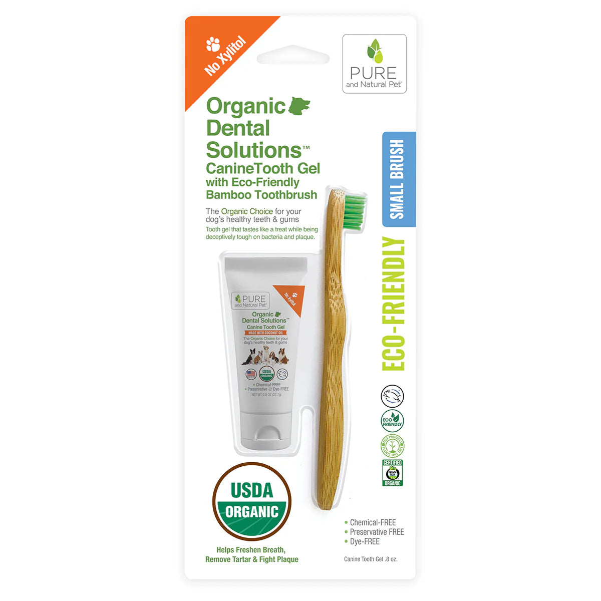dog flea comb fine-toothed PURE and Natural Pet Organic Dental Kit for Small Dogs