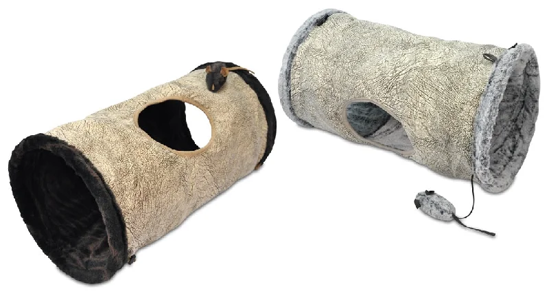 slow feeder dog bowl anti-gulping Purr & Pounce Cat Tunnel
