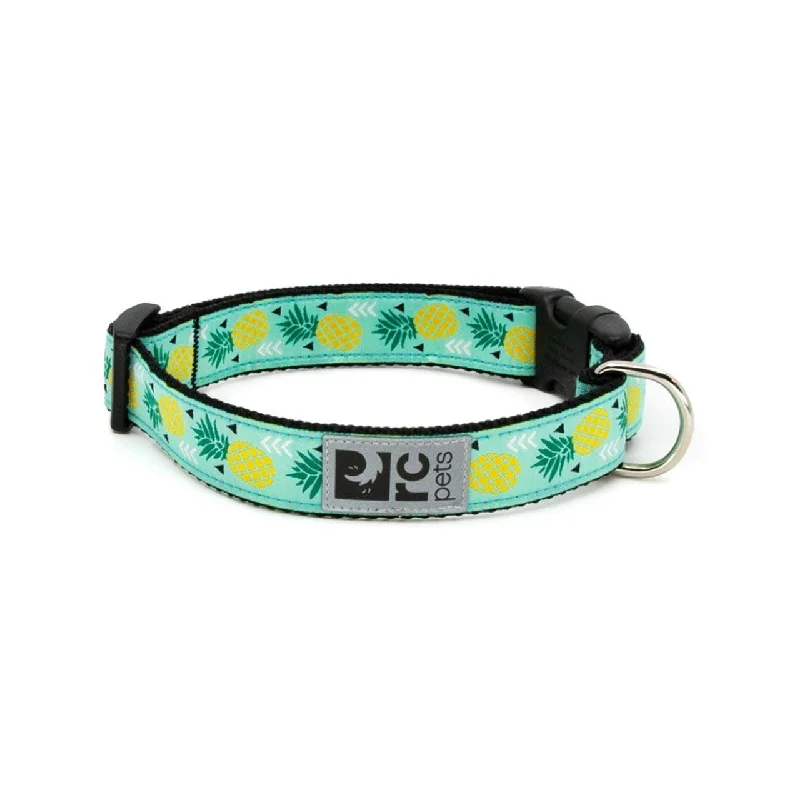 waterproof dog backpack for hiking RC Pets Clip Collars Pineapple Parade