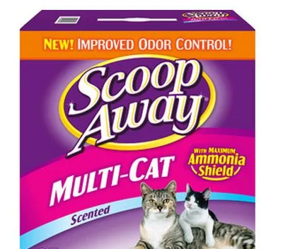 extra-soft dog chew toy for teething Scoop Away Multi Cat Scented Cat Litter