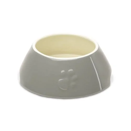 bird cage with seed guard Scruffs Classic Long Eared Dog Bowl - 21cm Grey