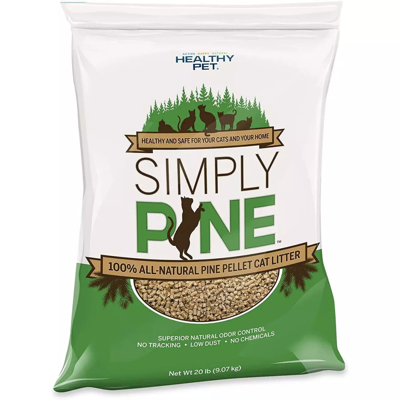cat scratching post with catnip Healthy Pet Simply Pine Pellet Litter 20lb