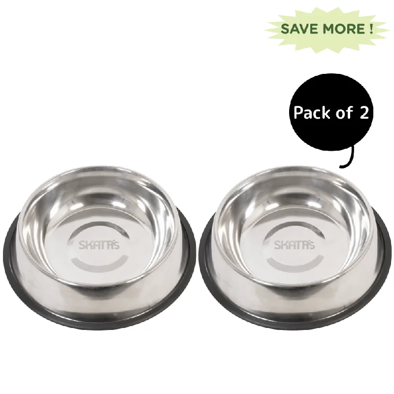 best goldfish food for bright colors Skatrs Anti Skid Stainless Steel Bowl for Dogs and Cats (Pack of 2) best goldfish food for bright colors Skatrs Anti Skid Stainless Steel Bowl for Dogs and Cats (Pack of 2)