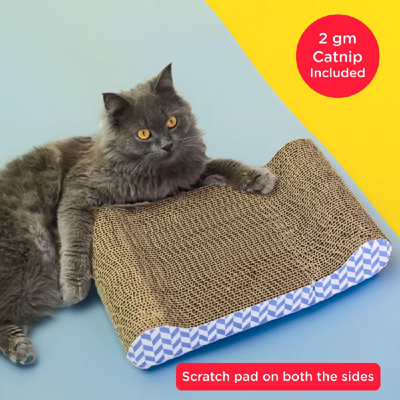 luxury dog car seat with cushion Skatrs Lounge Corrugated Cardboard Scratcher Pad Toy With Catnip for Cats (Length 38cm) luxury dog car seat with cushion Skatrs Lounge Corrugated Cardboard Scratcher Pad Toy With Catnip for Cats (Length 38cm)
