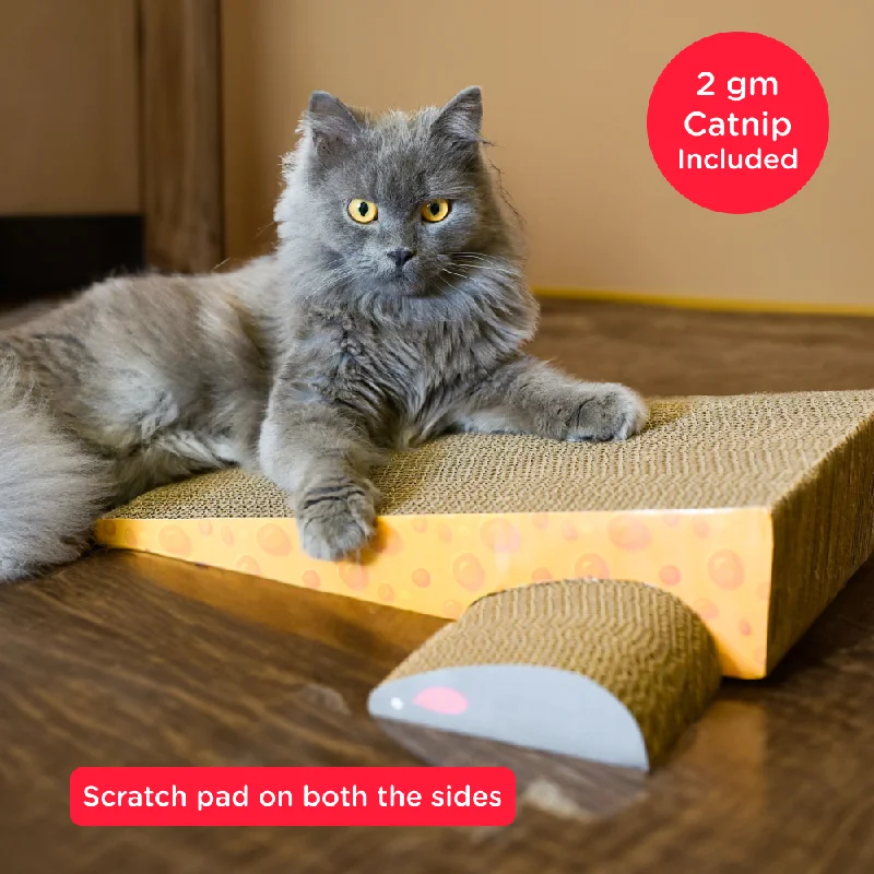 best floating fish food pellets Skatrs Say Cheese Corrugated Cardboard Scratcher Pad Toy with Catnip for Cats (Length 41cm) best floating fish food pellets Skatrs Say Cheese Corrugated Cardboard Scratcher Pad Toy with Catnip for Cats (Length 41cm)