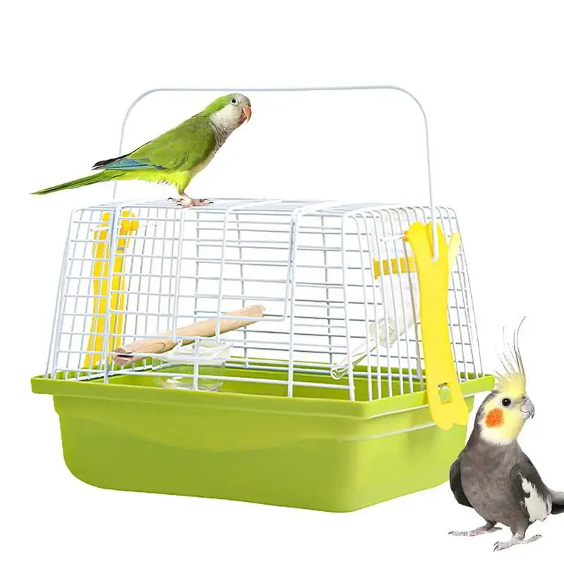interactive bird toys for enrichment Small Bird Transport Cage