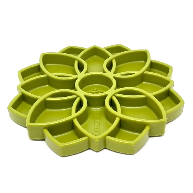 cat scratching post with catnip SodaPup Mandala Enrichment Tray
