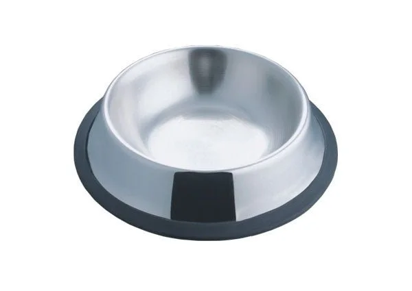 retractable dog gate extra tall Stainless Steel Anti-Skid Bowl - Cat 8 oz