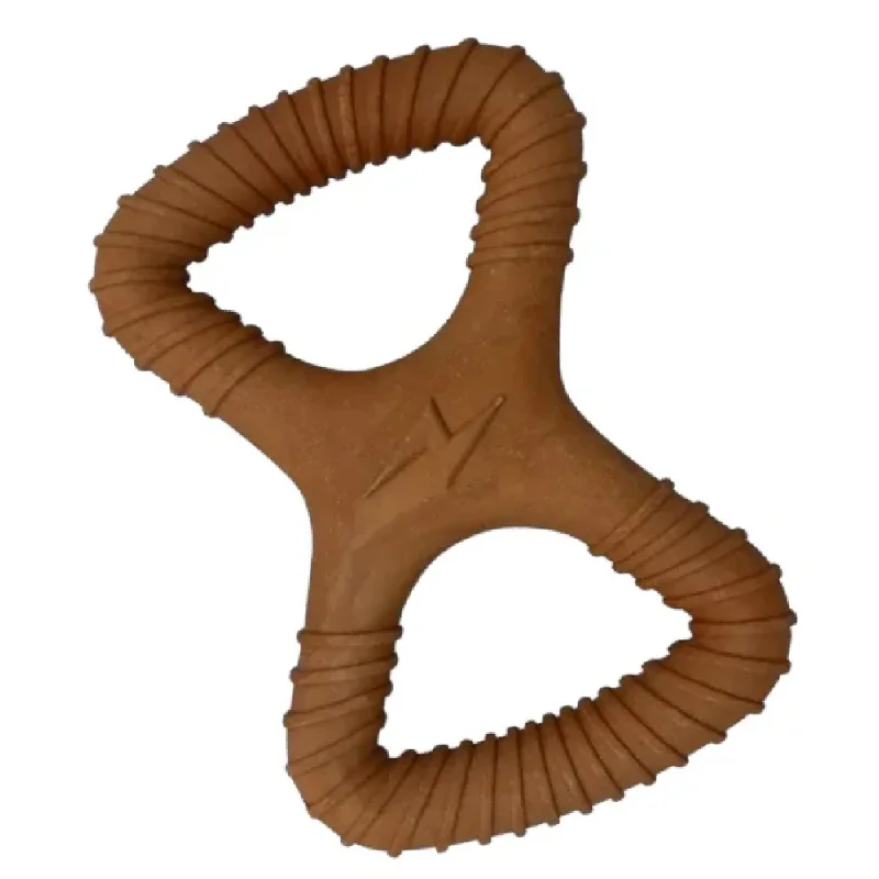 chew-proof water bottle for hamsters Talking Dog Club Infinity Nylon Bone Heavy Chew Toy for Dogs (Brown)