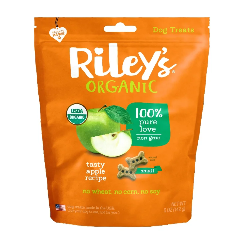 pet safe flea spray Tasty Organic Apple Baked Biscuits - Small Bone (5oz)
