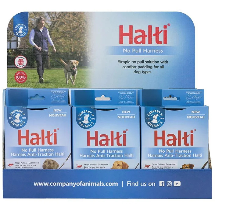 interactive laser toy for cats The Company Of Animals Dog Halti No Pull Harness Display 6 Piece (Case Of 6)