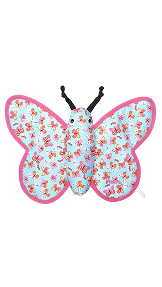heavy-duty retractable dog leash The Worthy Dog Tough Toy: Butterfly