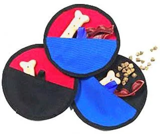 dog agility training set backyard Toss-N-Treat Frisbee
