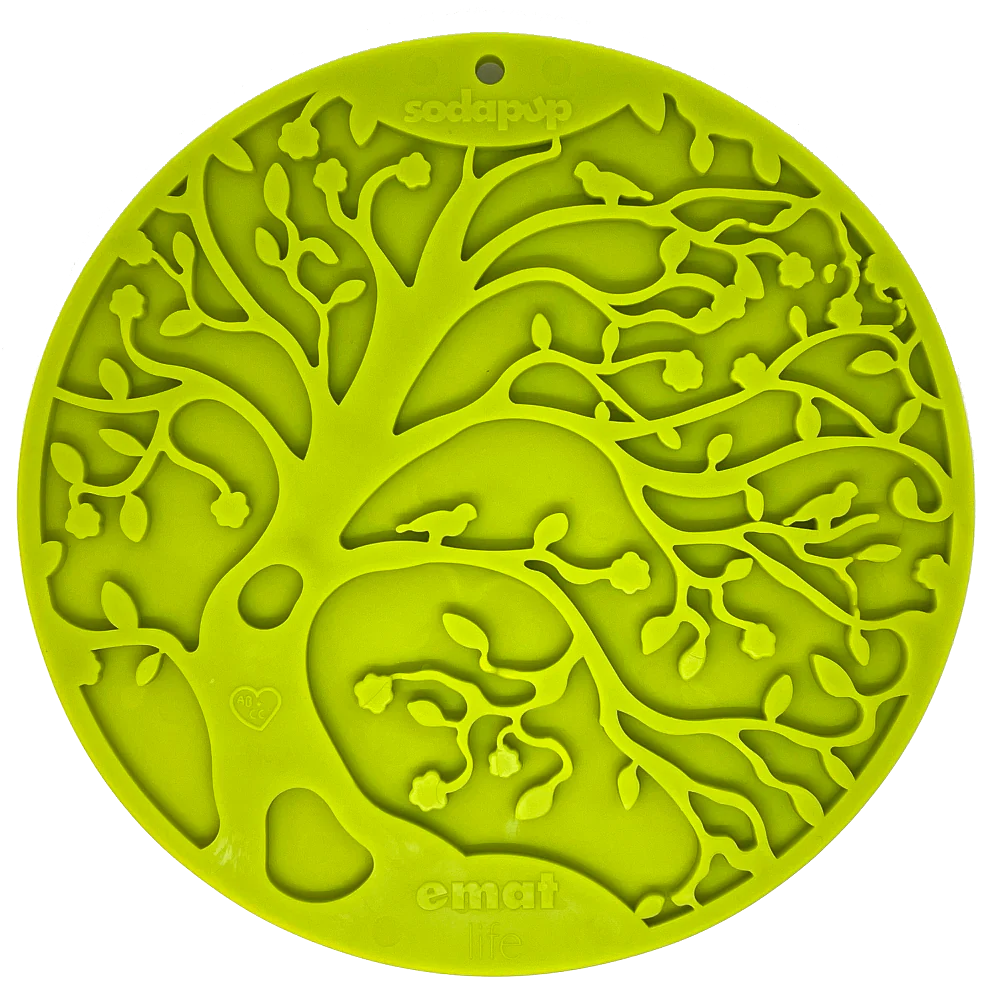 bird cage with seed guard Tree Of Life eMat Enrichment Lick Mat