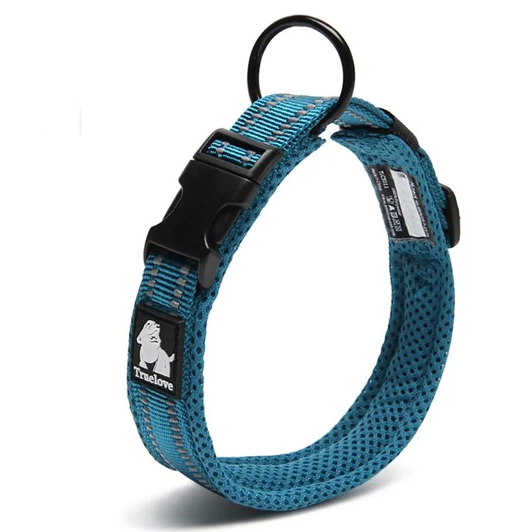 dog backpack carrier for hiking Truelove Dog Puppy Collars Airmesh Reflective Blue 8 Sizes dog backpack carrier for hiking Truelove Dog Puppy Collars Airmesh Reflective Blue 8 Sizes