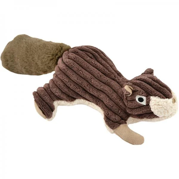 rabbit toys chew safe Tall Tails D Toy Squeaker Squirrel Brown 12"
